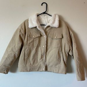 Sadie and Sage faux fur lined Coat